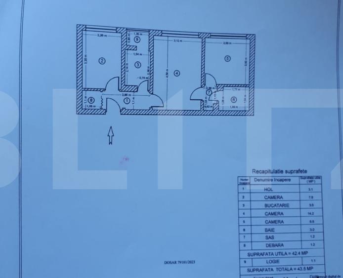 Apartament 3 camere, etaj 8/10, fara risc seismic,  zona Apusului - 9