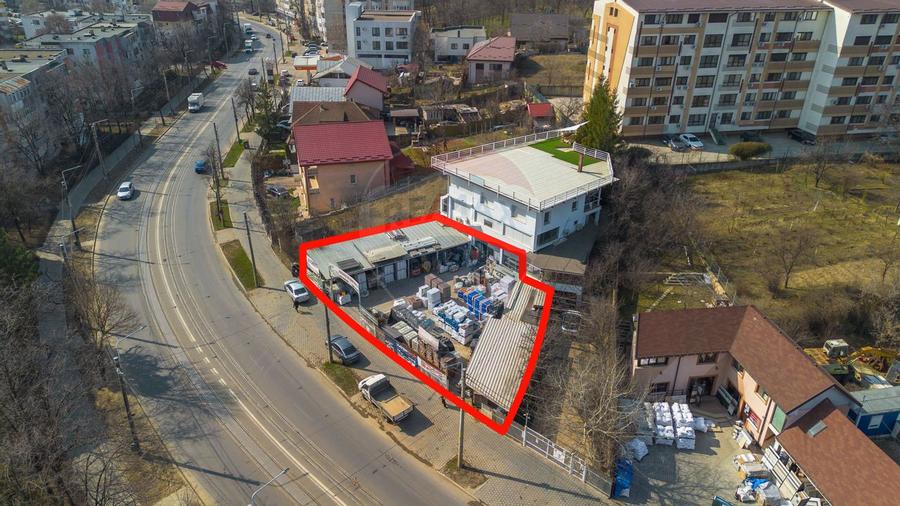De Inchiriat - Spațiu Comercial Showroom + Hale + Parcare- 0% Comision - 2