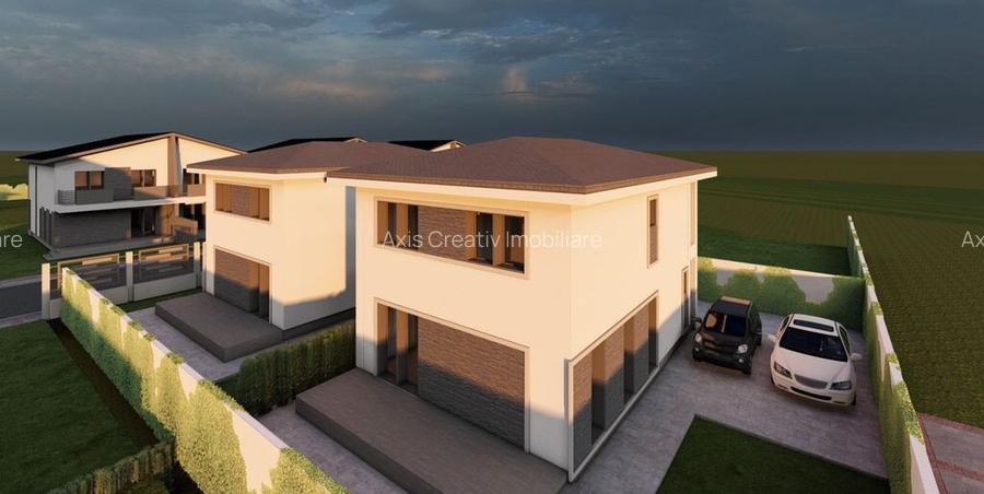 Vila cocheta cu 3 dormitoare, balcon ?i 2 terase !