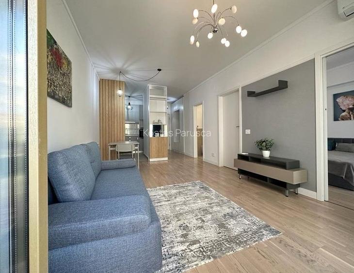 Apartament cu 2 camere semidecomandat, mobilat în Bucureștii Noi Apartament cu 2 camere semidecomandat, mobilat în Bucureștii Noi