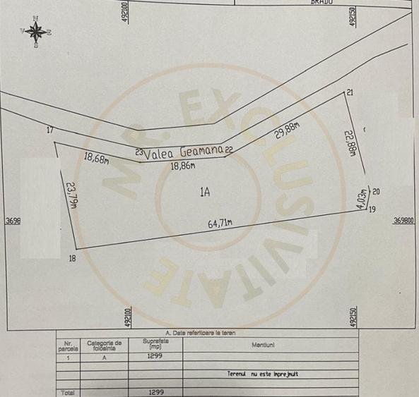 Teren intravilan  1299 MP  Geamana, Pitesti – zona excelenta, toate utilitatile - 4