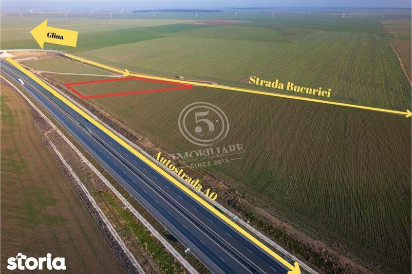 Teren 2.900 mp pentru Hale Investitie Ideala langa Autostrada A0 - 5