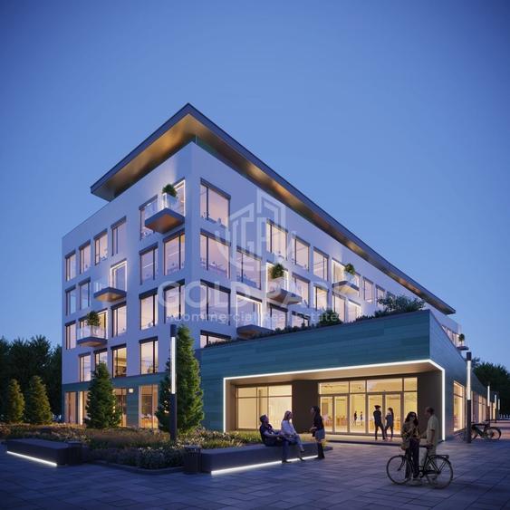 Birouri/ Clinica - 10 Parcari- Zona VIVO- Open Space / Terase - 2