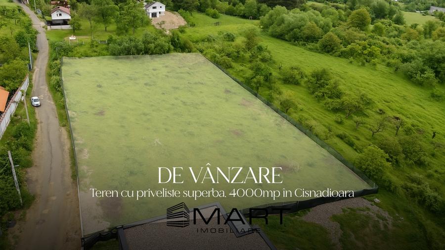 Teren intravilan 4000mp Cisnadioara str. Ciresilor - 1
