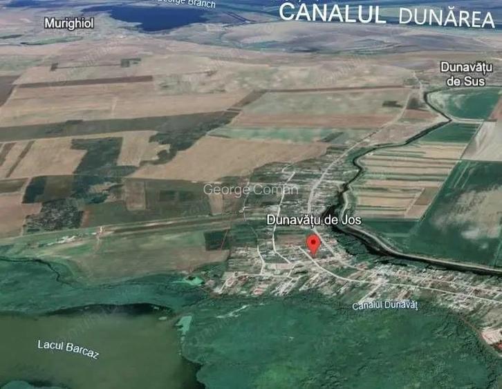 DUNAVATUL DE JOS- TEREN 686 MP, DESCHIDERE LA CANAL 12,3 ML DUNAVATUL DE JOS- TEREN 686 MP, DESCHIDERE LA CANAL 12,3 ML