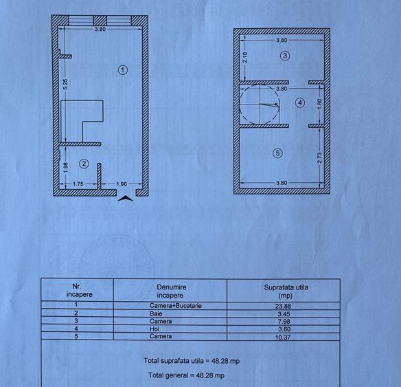Tatarasi/2 Baieti - BLOC NOU - Apartament tip duplex, 2 camere, 2 bai - 11