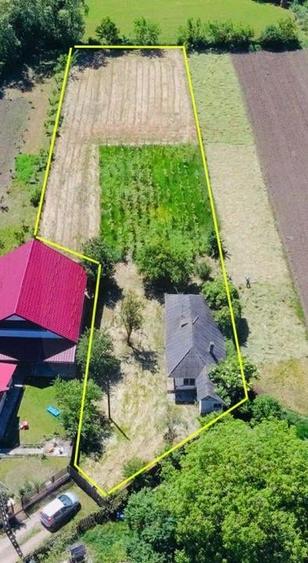 Casă cu 2 camere cu Teren 2089 Mp în Slobozia (Roznov)