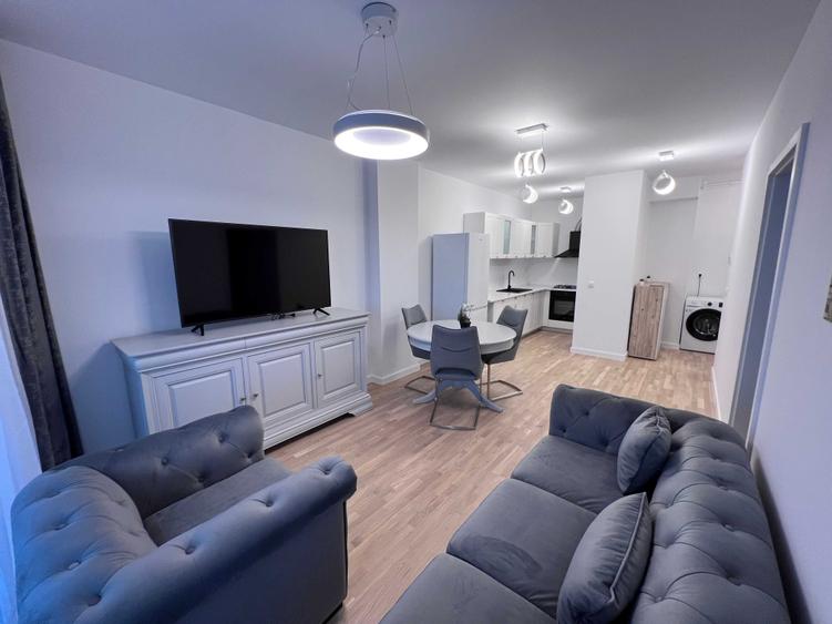 Apartament cu 2 camere semidecomandat în Central