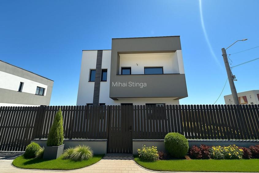 Vilă individuală Tunari • 4 camere • teren 300 mp • finalizată, gata de mutare Vilă individuală Tunari • 4 camere • teren 300 mp • finalizată, gata de mutare