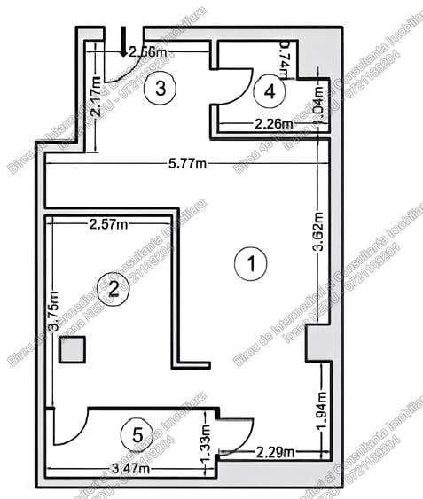 ⏩ Campus 2 Camere 45m² bloc 2021 La Alb Vedere la Lac - 7