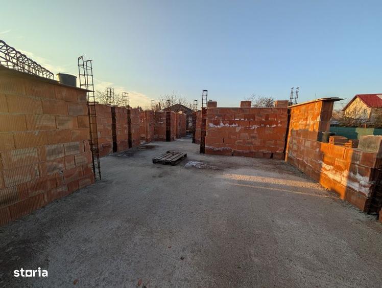 Teren 580m Serbanesti cu casa in constructie - 5