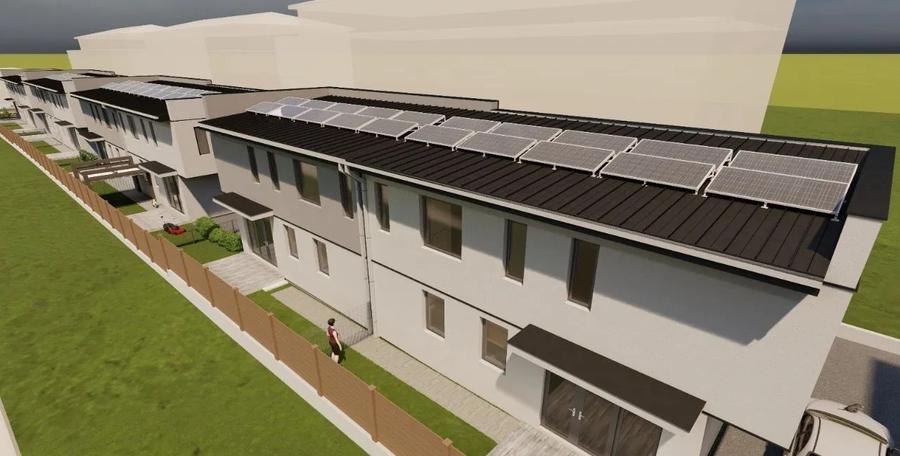 Casa cuplată 4 camere in florești, 92 mp utili, teren 200 mp - 5