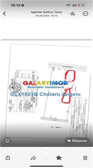 Snagov,DN1 teren intravilan 1,76 HA , desch. 80 ml,toate utilitătile - 1