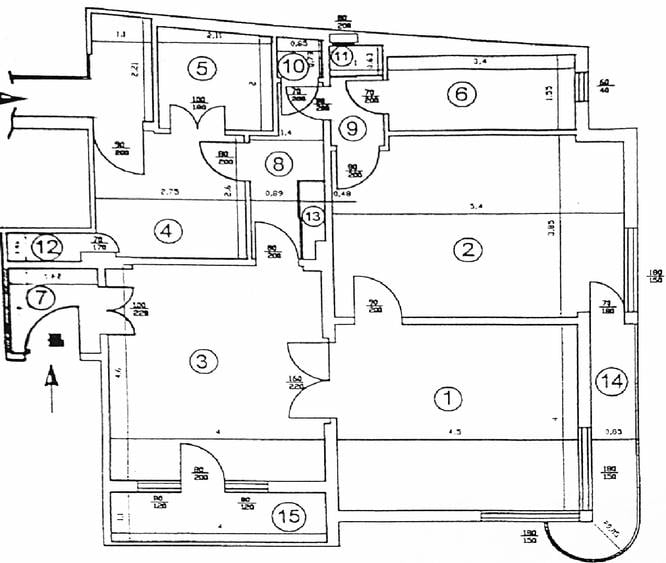 Apartament cu 3 camere + boxă de depozitare în zona Eminescu - 9