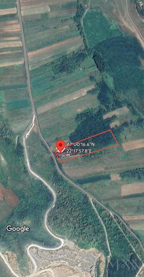 Teren de vânzare | 2,2 ha pădure și fâneață/arabil | zona Hotar, Bihor - 1