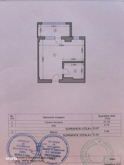 Garsoniera utilata-mobilata - Militari Residence - 5