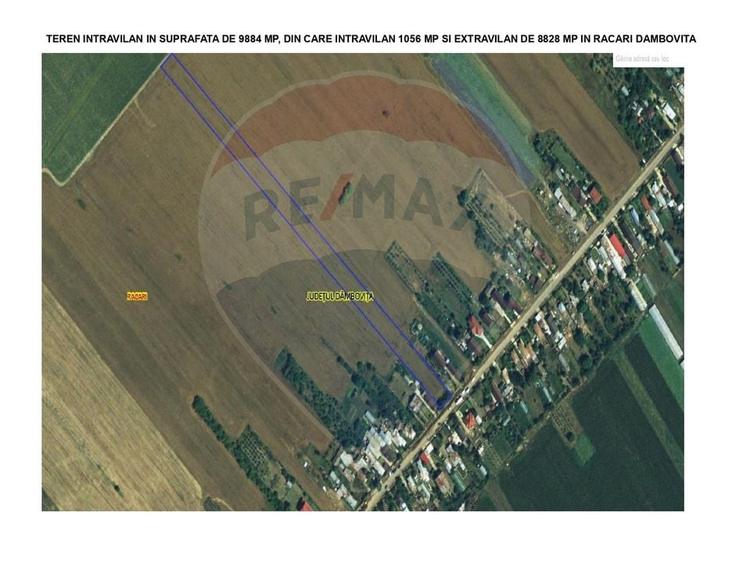 Vanzare teren intravilan 1056 mp si extravilan 8828mp Racari-DB - 18