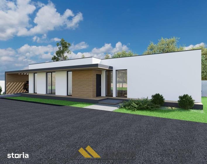 Casă cu 4 camere cu Teren 600 Mp în Sânmartin
