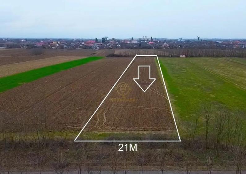 De vanzare Teren Intravilan Mediesu Aurit/Strada Asfaltat... - 1