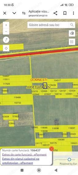 Teren Intravilan Domnesti, Ciocarliei - 3