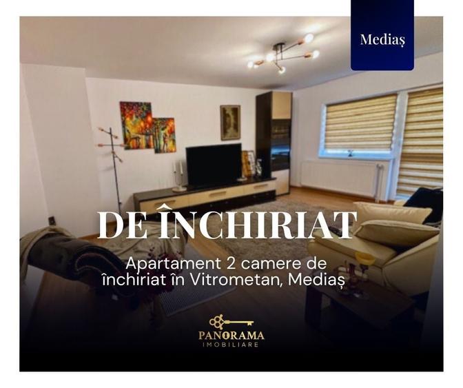 Apartament de închiriat Vitrometan Medias - 2 camere, mobilat - 1