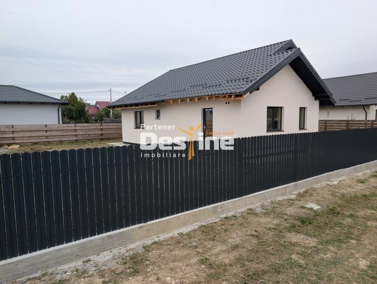 Casa plan parter 3 camere 90 mp + 500 mp teren, finisaje de calitate - 12