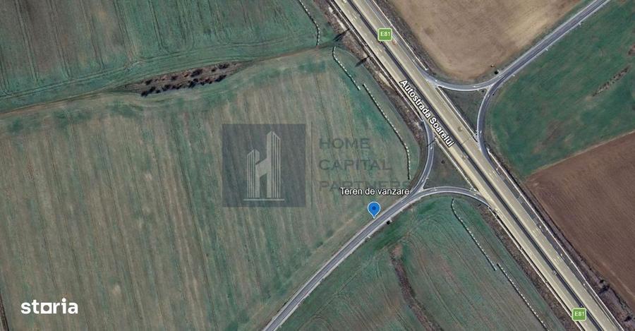 Teren intravilan 2.721 mp | Branesti Ilfov | Nod A2/E81 | UTR Lm1 - 4