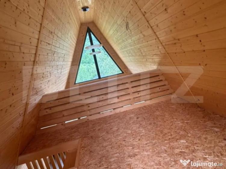 Cabana A Frame, in zona linistita - 11