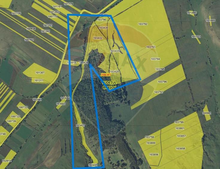 COMISION 0% | Teren 11.7ha extravilan | Jibert, | Destinat Investiție - 6