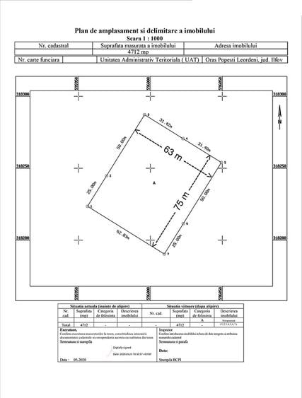 Teren conectat la toate utilitatile