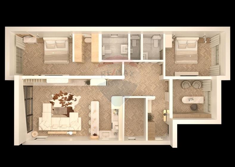 Comision 0 %! Casă cu 4 camere de vânzare în zona Stupini! - 24