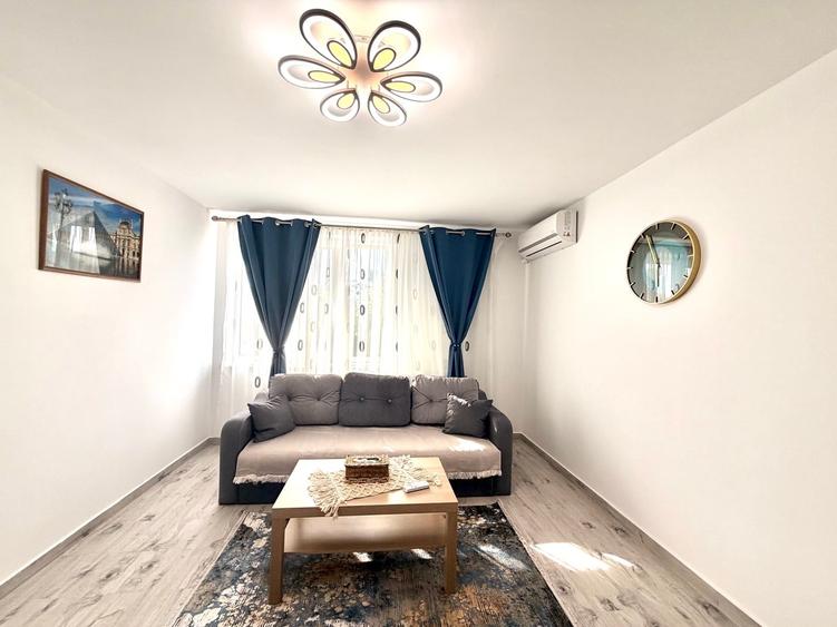 Apartament cu 2 camere semidecomandat în Central