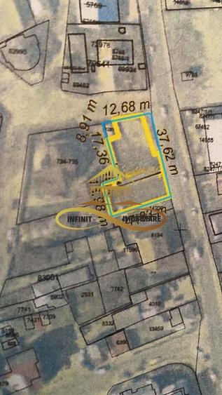 Teren intravilan in Bacau cu dublu front stradal dezvoltare imobiliară - 2