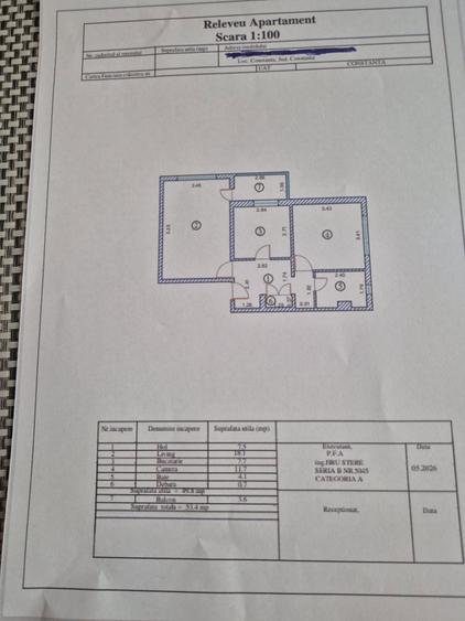 Vand apartament 2 camere Constanta - 1