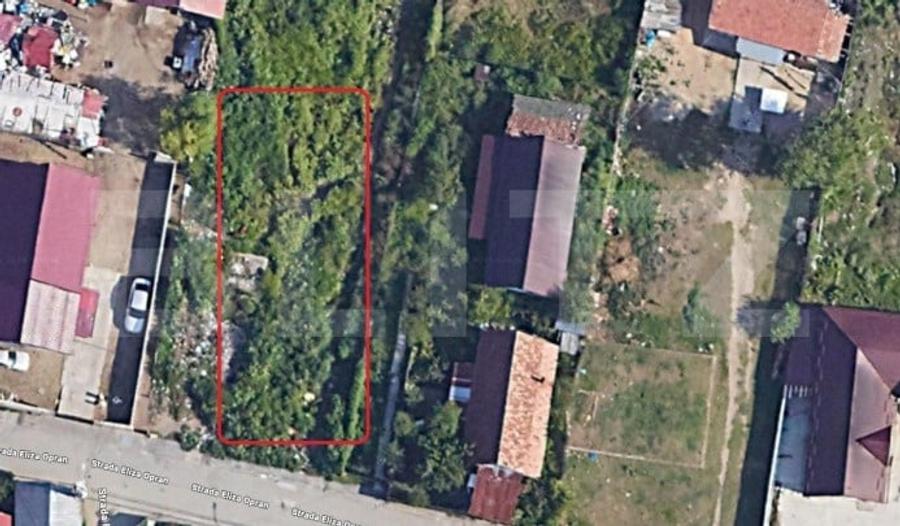 Teren intravilan, 1000 mp, deschidere 17.85 ml, zona Jumbo - 1