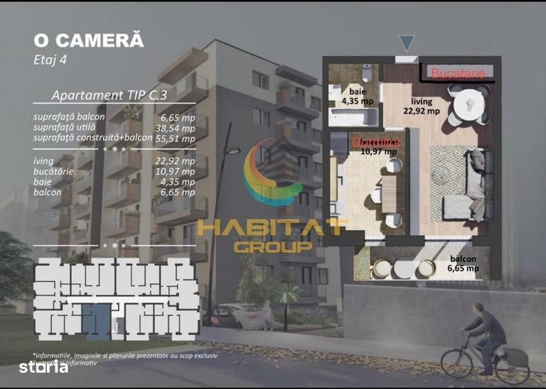 Studio de Vanzare -Berceni (Grand Arena) - 46 mp! - 5