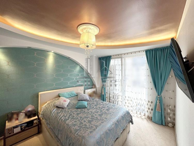 Apartament cu 3 camere semidecomandat, mobilat în Florești