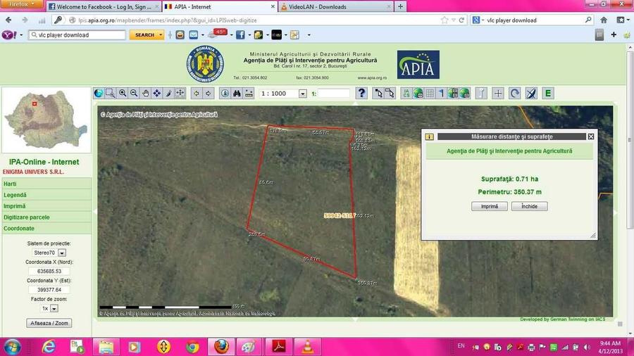 Vand teren agricol, Curtuiusul Dejului - 3