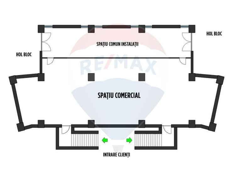 Spatiu comercial de vanzare - sensul giratoriu Marasti - 8