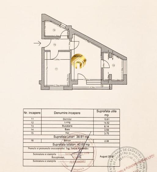 Apartament 2 camere - Intrarea Paltinului nr 4 - Mobilat Utilat - 7