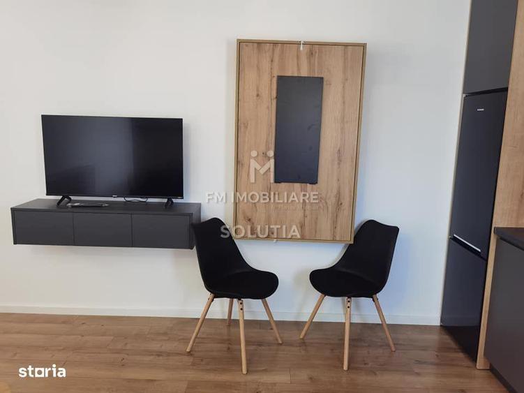 Garsoniera studio mobilata ?i utilata | Bloc nou | Str. Atle?ilor - 7