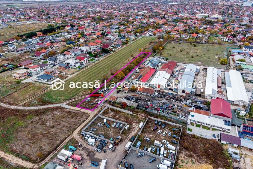 Teren de 2500 mp, cu posibilitate de parcelare în Bujac Arad - 3