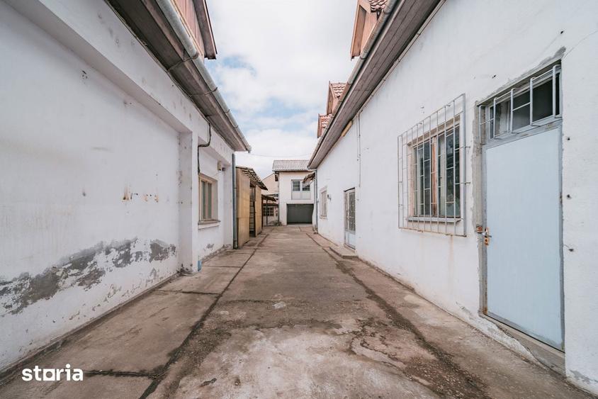 Proprietate de inchiriat casa, hala/atelier si garaj, Str. Zimbrului - 16