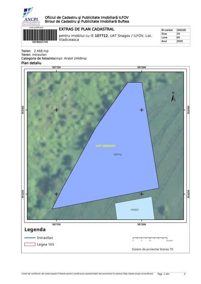 Intravilan vedere la lacul Snagov zona de vile noi - 4