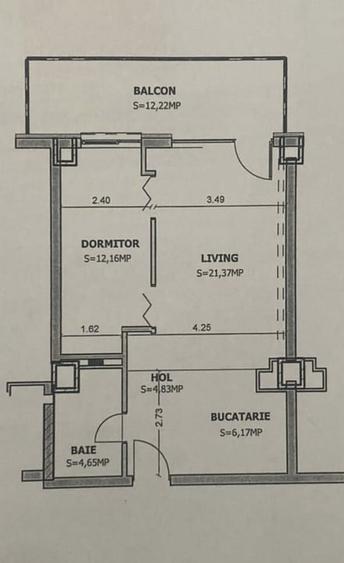 Inchiriere Apartament 2 camere, centru, zona NTT Data - 10