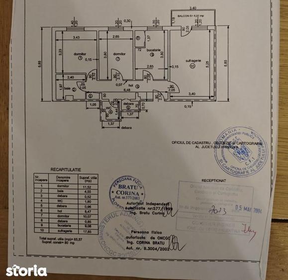 Apartament de vanzare, 70 mp, zona Paltinis - 1