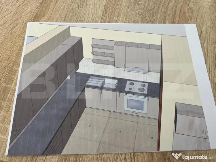 Casă cu 3 camere cu Teren 700 Mp în Cerghid