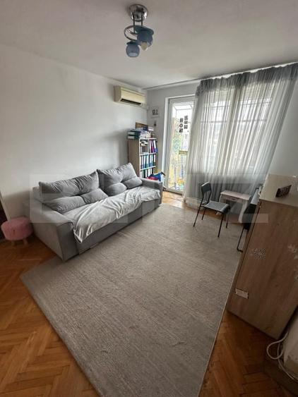Apartament cu 3 camere semidecomandat, mobilat în Grigorescu