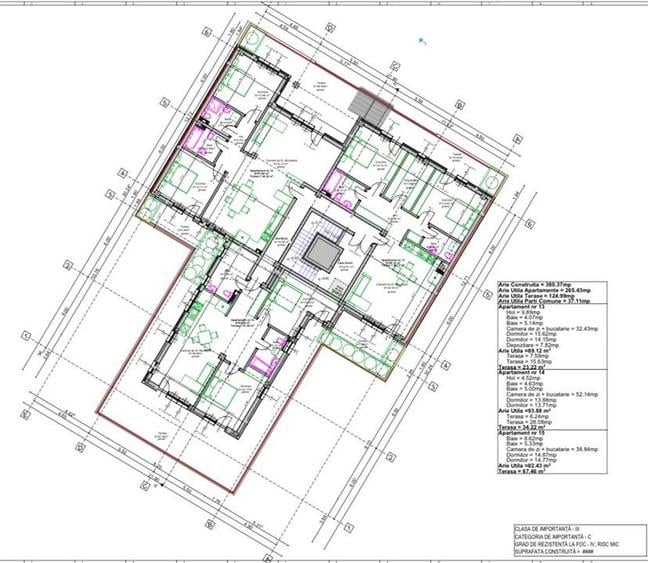 Apartament cu 3 camere decomandat în Iosia-Nord