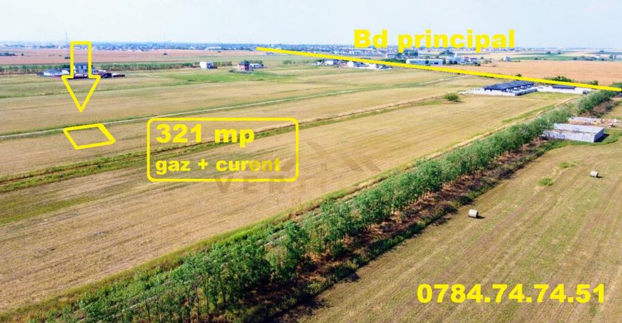 Teren cu gaz si curent la lot - com Berceni - 4